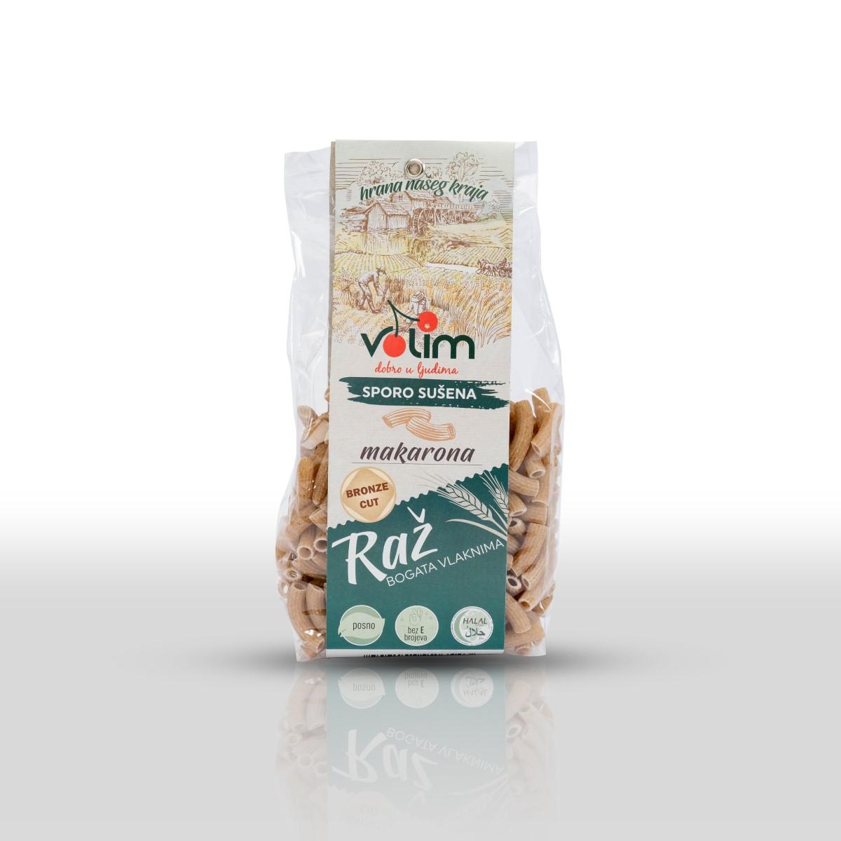 Volim - testenina sa brašnom od raži makarona 250 g